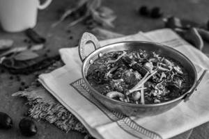 Mushroom Kadahi 