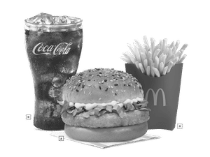 Large EVM McChicken Protein Burger