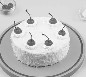 White Forest Cake