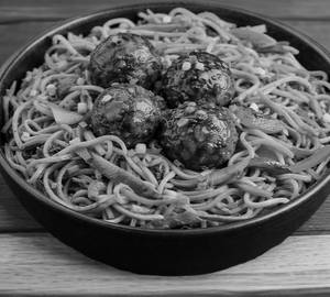 Veg Manchurian Noodles