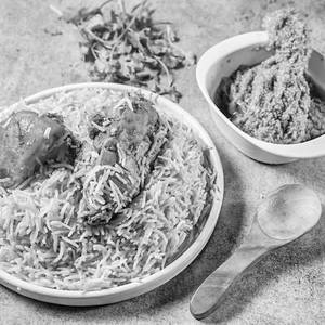 Chicken Chaap With Chicken Biryani             