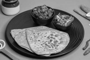 Chole + Paratha