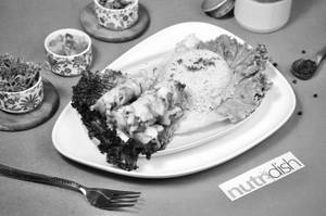 Fish Rolls In White Sauce