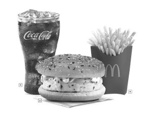 Large EVM McEgg Protein Burger