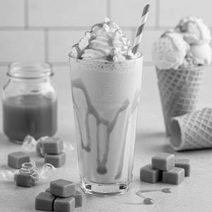 Dry Fruit Caramel Shake