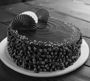 Dark Chocochips Cake