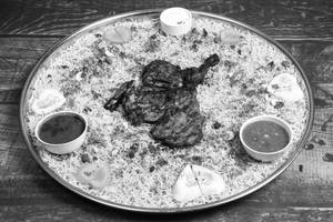 Chicken Faham Mandi [serves 1]