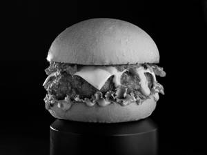 Chicken And Cheese Melt Burger