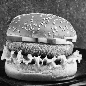 Paneer patty burger