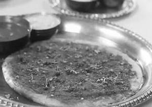 Schezwan masala utthapam