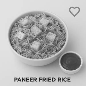 Paneer Fried Rice (100% Restaurant Menu Price)
