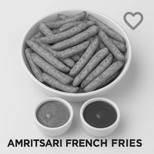 Amritsari French Fries (100% Restaurant Menu Price)