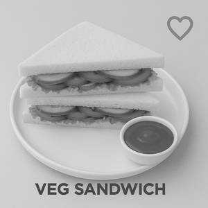 Veg Sandwich (100% Restaurant Menu Price)