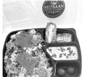 Paneer Tikka Dum Biryani Combo Meal