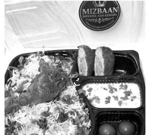 Tandoori Chicken Dum Biryani Combo Meal