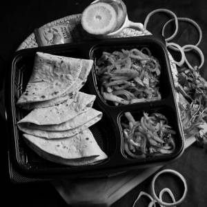 3 Roti and Aloo Bhaji