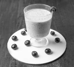 Blue Berry Milk Shake