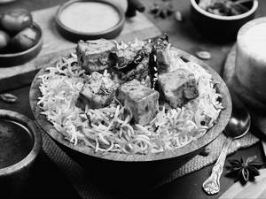 Paneer Tikka Dum Biryani