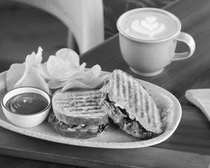 Spicy Mushroom Sourdough Sandwich