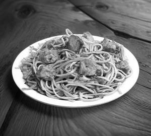 Chicken noodles