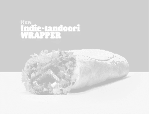 Indie-Tandoori Wrap