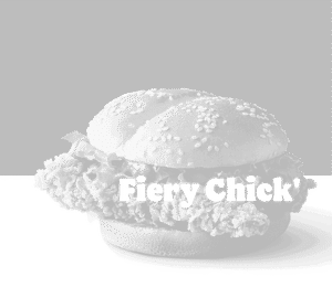 Fiery Chicken Burger 