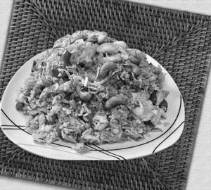 Kaju chicken fried rice