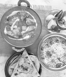 Shahi Paneer + Butter Naan