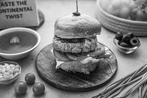 Jerk Chicken Burger.