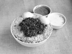 Mutton Keema Biryani