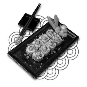 Spicy Veg Tempura Roll