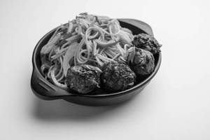 Veg Noodles + Veg Manchurian