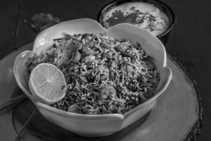 Mughlai Prawns Biryani