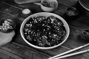 Black Bean Magic Sauce Veg Momo
