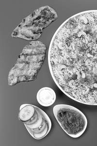 Mandi Rice With Boneless Al-faham Chicken