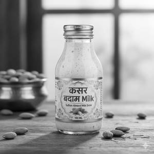 Kaser Badam/Kaser vanilla milk 