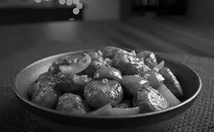 Chili Garlic Mushroom Dry