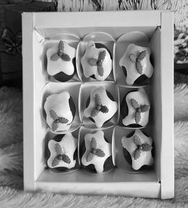 CHRISTMAS Fudge Shot Box