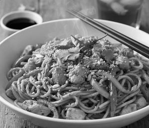 Chicken Schezwan Pepper Noodle