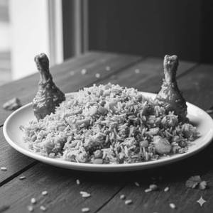 Chicken Fried Rice  Two Chicken Lollipop