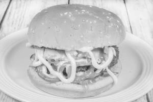 Simple Cream Burger