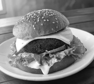 Chicken cheese burger