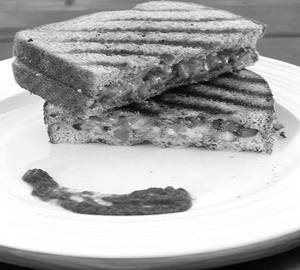 Spicy Chilli cheese sandwich
