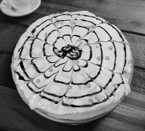 The classic waffle cake