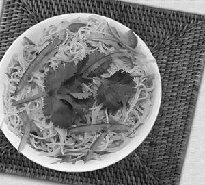 Veg hakka noodles