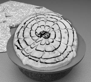 Belgian Waffle Cake