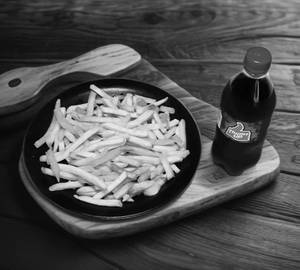 Fries with Thums Up Soft Beverage [250 ml] [Serves 1]