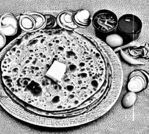 Plain chesse paratha