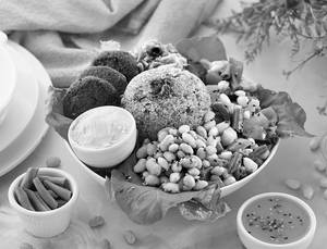 The Bali Buddha Bowl - Quinoa Falafel (Vegan)