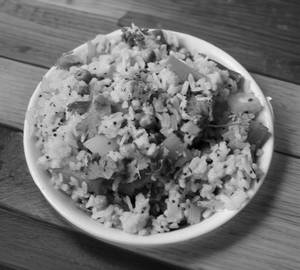 Matar  Poha